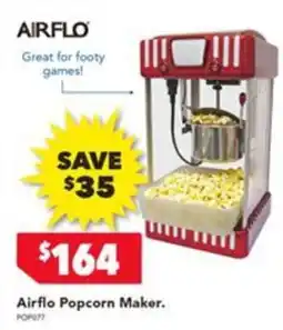 Harvey Norman Airflo Popcorn Maker offer