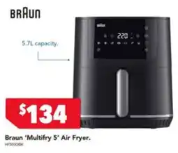 Harvey Norman Braun 'Multifry 5' Air Fryer offer