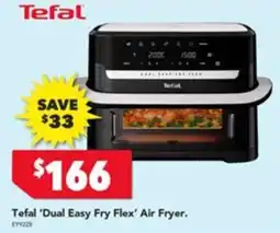 Harvey Norman Tefal 'Dual Easy Fry Flex' Air Fryer offer