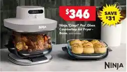 Harvey Norman Ninja 'Crispi' Pro' Glass Countertop Air Fryer - Bone offer