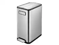 LivingStyles EKO Eco Fly Stainless Steel Step Bin, 30 Litre, Silver offer