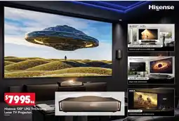 Harvey Norman Hisense 120" L9Q TriChroma Laser TV Projector offer