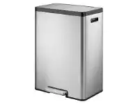 LivingStyles EKO Ecocasa II Stainless Steel Step Recycler Bin, 20+20 Litre offer