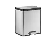 EKO Ecocasa II Stainless Steel Step Bin, 20 Litre