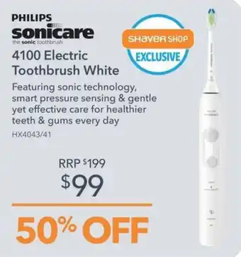 Philips sonicare 4100 Electric Toothbrush White