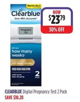 Wizard Pharmacy Clearblue Digital Pregnancy Test offer