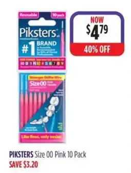 Wizard Pharmacy Piksters Size 00 Pink offer