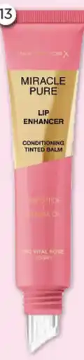 Good Price Pharmacy Max Factor Miracle Pure Lip Enhancer Conditioning Tinted Balm offer
