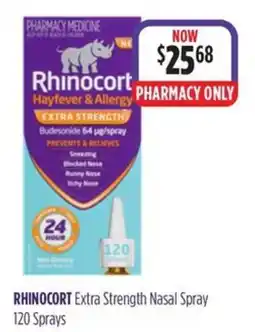 Wizard Pharmacy RhinoCort Extra Strength Nasal Spray offer