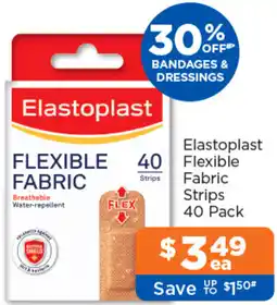 Good Price Pharmacy Elastoplast Flexible Fabric Strips offer