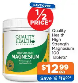 Good Price Pharmacy Quality Health Australia High Strength Magnesium offer