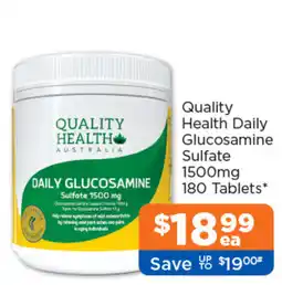 Good Price Pharmacy Quality Health Daily Glucosamine Sulfate offer