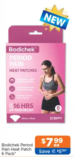 Good Price Pharmacy Bodichek Period Pain Heat Patch offer