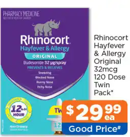 Good Price Pharmacy Rhinocort Hayfever & Allergy Original offer