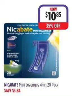 Wizard Pharmacy Nicabate Mini Lozenges 4mg offer