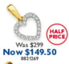 Prouds Heart Pendant offer