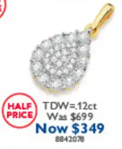 Prouds Diamond Pendant offer