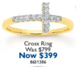 Prouds Cross Ring offer
