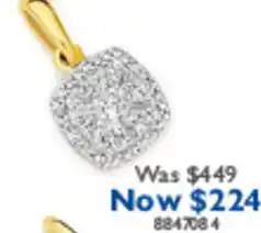 Prouds Diamond Pendant offer