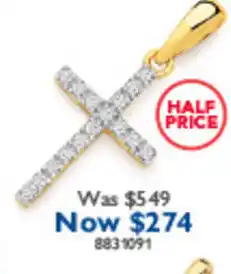 Prouds Cross Pendant offer