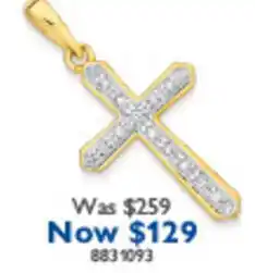 Prouds Cross Pendant offer