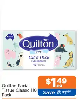 Good Price Pharmacy Quilton Facial Tissue Classic offer