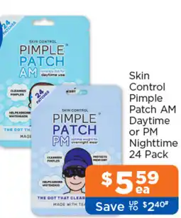Good Price Pharmacy Skin Control Pimple Patch AM or PM Nighttime offer