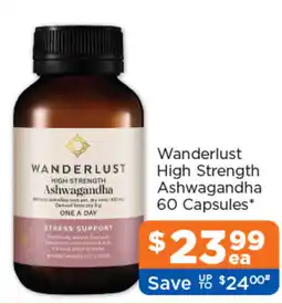 Good Price Pharmacy Wanderlust High Strength Ashwagandha offer