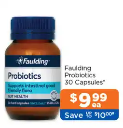 Good Price Pharmacy Faulding Probiotics offer