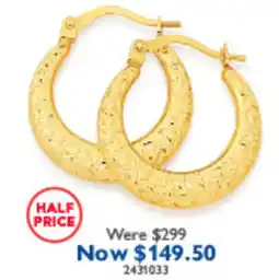 Prouds Hoop Earrings offer