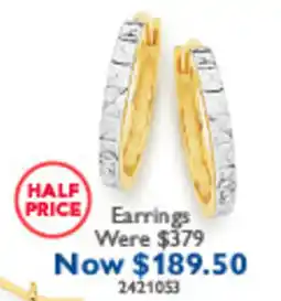 Prouds Earrings offer