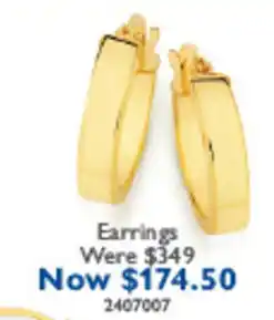 Prouds Earrings offer