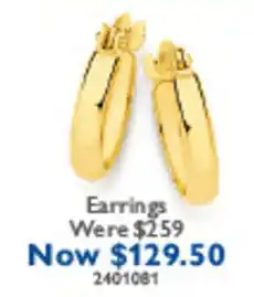 Prouds Earrings offer