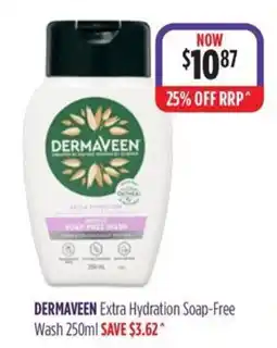 Wizard Pharmacy Dermaveen Extra Hydration Soap-Free Wash offer