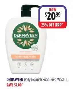 Wizard Pharmacy Dermaveen Daily Nourish Soap-Free Wash offer