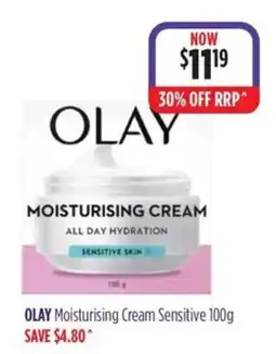 Wizard Pharmacy Olay Moisturising Cream Sensitive offer