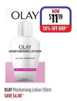 Wizard Pharmacy Olay Moisturising Lotion offer