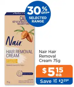 Good Price Pharmacy Nair Hair Removal Cream offer