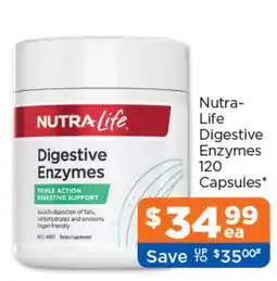 Good Price Pharmacy Nutra-Life Digestive Enzymes offer