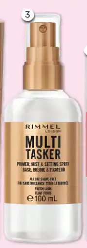 Good Price Pharmacy Rimmel Multi Tasker Primer, Mist & Setting Spray offer