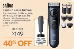 Shaver Shop BRAUN Series 7 Beard Trimmer offer