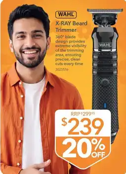 Shaver Shop Wahl X-Ray Beard Trimmer offer