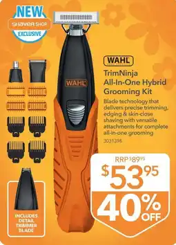 Shaver Shop Wahl TrimNinja All-In-One Hybrid Grooming Kit offer