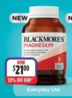 Wizard Pharmacy Blackmores Magnesium offer
