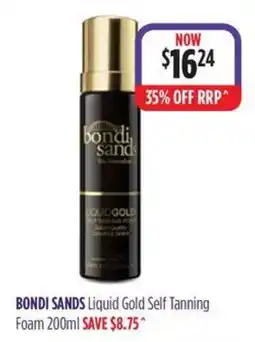 Wizard Pharmacy Bondi Sands Liquid Gold Self Tanning Foam offer