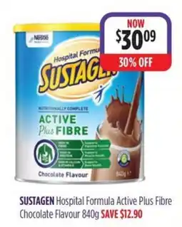 Wizard Pharmacy Sustagen Hospital Formula Active Plus Fibre offer