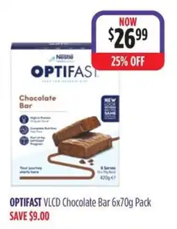Wizard Pharmacy Optifast VLCD Chocolate Bar offer