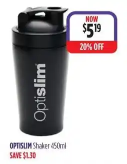 Wizard Pharmacy Optislim Shaker offer