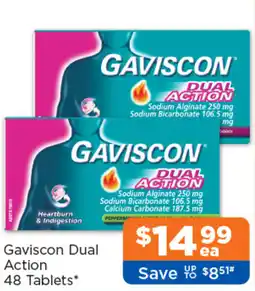 Good Price Pharmacy Gaviscon Dual Action offer