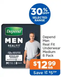 Good Price Pharmacy Depend Men Real Fit Underwear offer